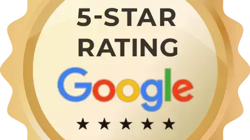 Five-star rating graphic representing Forefront Physical Therapy's 200+ reviews