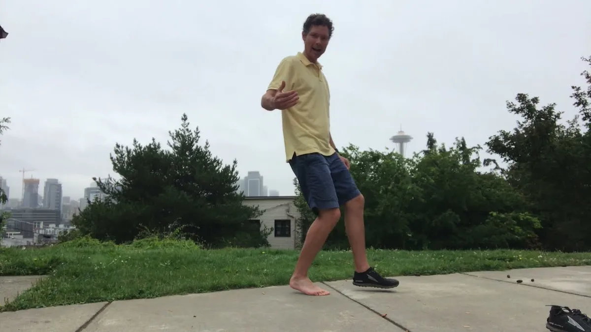 Video thumbnail: Get Rid Of Ankle Pain When Going Down Stairs