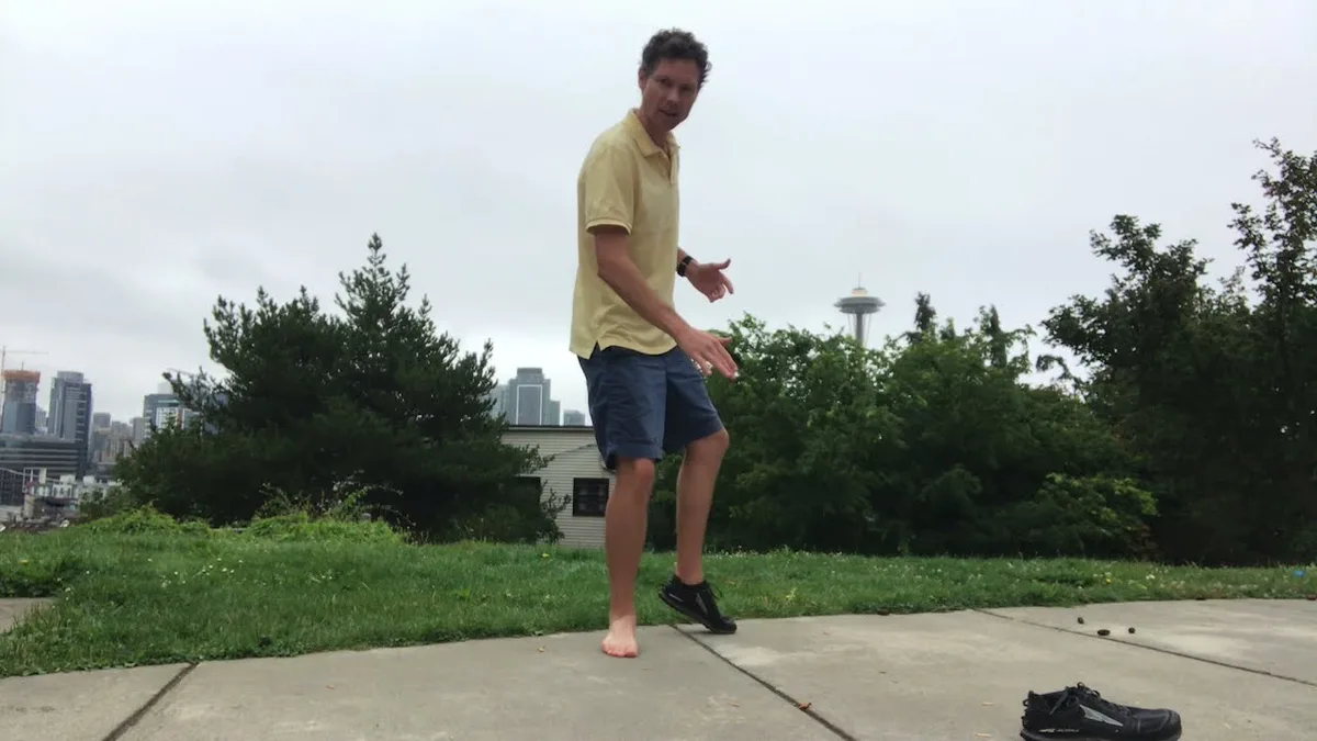 Video thumbnail: Use This Balance Drill to Get Rid of Pain & Regain Mobility After An Ankle Sprain