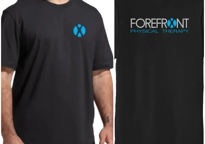 Forefront Physical Therapy organic cotton t-shirt in black